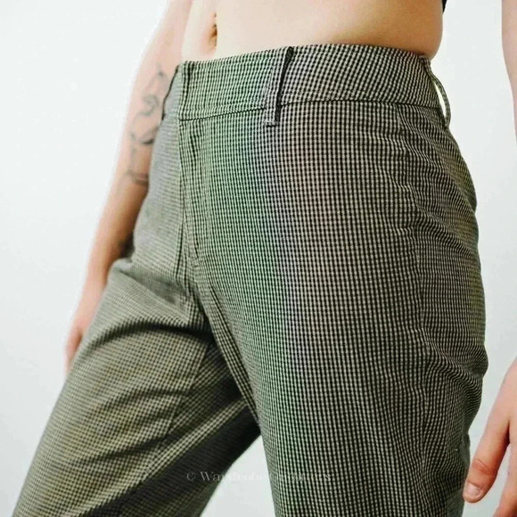 Lizwear Liz Claiborne Gingham Checker Plaid Trouser Pants - 6 - Picture 8 of 11